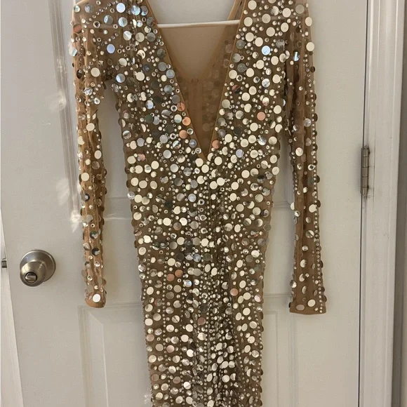 Born in Stockholm LEYLA PARTY SEQUIN DRESS Size Small - Picture 1 of 4